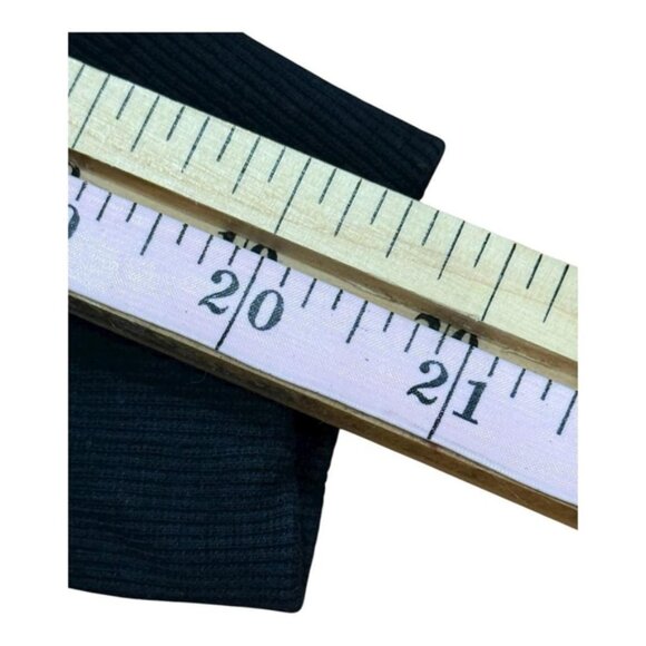 Ardene Hoodie Womens XS Black Cropped Zip Up Sweatshirt Hooded Full Zip Fleece - Picture 3 of 7